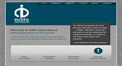 Desktop Screenshot of editsinternational.com